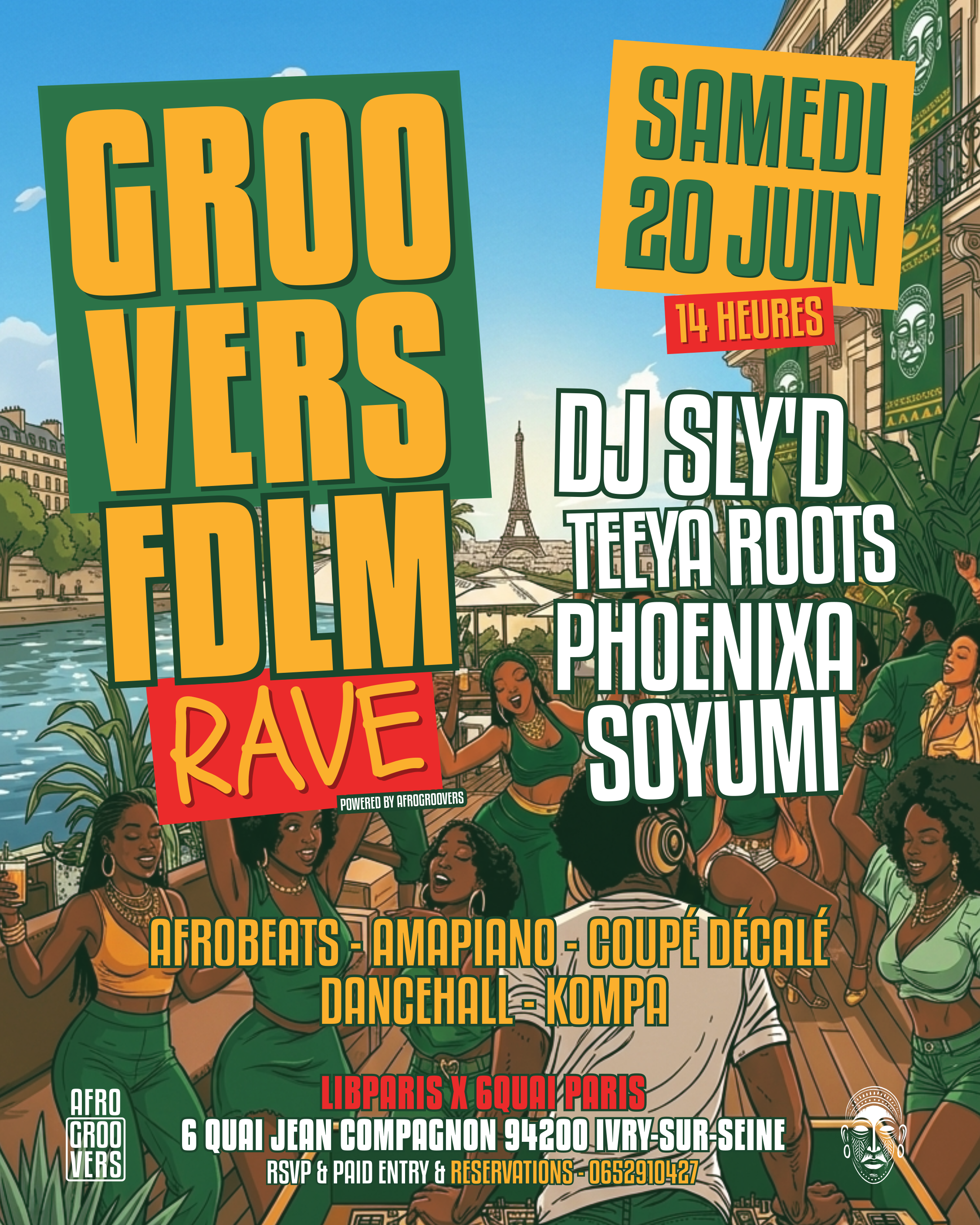 AFROGROOVERS FDLM RAVE 